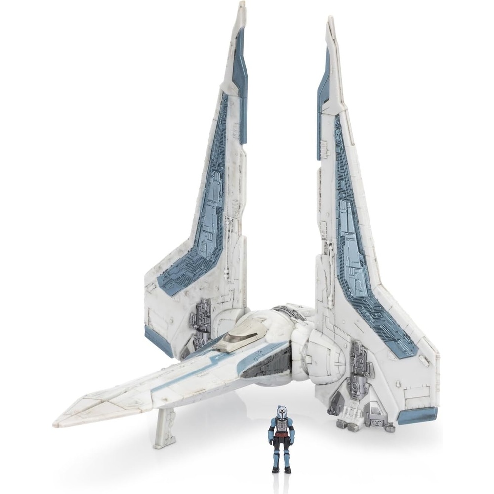 image:imageStar Wars Micro Galaxy Squadron BoKatans Gauntlet Fighter Armada Edition 5inch Vehicle with Rotating Wings and 1Inch Micro Figure AccessoryBoKatans Gauntlet Fighter Armada Edition
