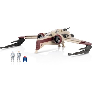 image:imageJazwares Star Wars Micro Galaxy Squadron ARC170 Starfighter  8Inch Vehicle with Three 1Inch Micro Figure AccessoriesARC170 Starfighter