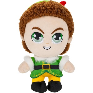 image:imageJazwares Warner Bros Discovery 8Inch Buddy The Elf Plush from Elf  SuperSoft and Huggable Plush Toy  Official Licensed Plush  for All AgesElf