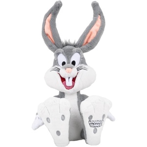 image:imageJazwares Warner Bros Discovery Looney Tunes 8Inch Bugs Bunny Plush  SuperSoft and Huggable Plush Toy  Official Licensed Plush  for All AgesBugs Bunny