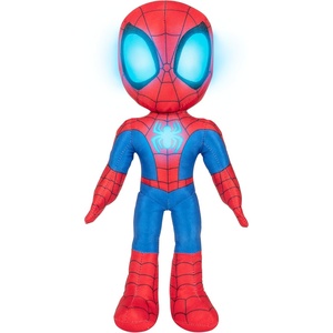 image:imageMarvel Spidey and His Amazing Friends My Friend Hulk Feature Plush  16Inch Talking Plush with 16 Unique Phrases14 Inch  Glow Webs Spidey
