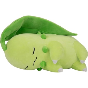 image:imagePokemon Snorlax Sleeping Plush  18Inch Premium Plush in Sleeping PoseChikorita