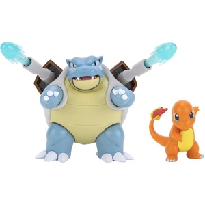 image:imagePokmon Battle Figure 2 Pack  Features 45Inch Cinderace and 2Inch Pikachu Battle Figures with Accessory  Amazon ExclusiveBlastoise  Charmander