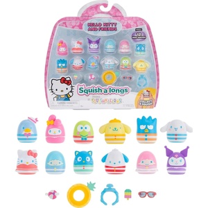 image:imageSquishalongs Hello Kitty and Friends Dreamland MiniSquish  Accessory 12PackPool Party