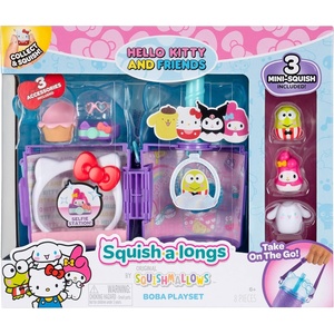 image:imageSquishalongs Hello Kitty and Friends Hello Kitty Boba Playset