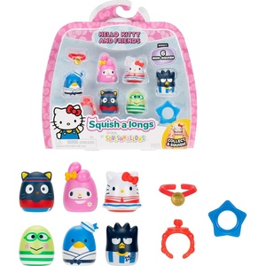 image:imageSquishalongs Hello Kitty and Friends Ice Cream MiniSquish  Accessory 6PackCute Sports