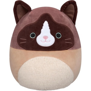 image:imageSquishmallows Original 16Inch Woodward Snowshoe Cat with Fuzzy Belly  Official Jazwares Large PlushSnowshoe Cat
