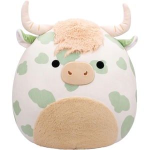 image:imageSquishmallows Original 20Inch Loafer Brown Bulldog  Official Jazwares Plush JumboGreen Cow
