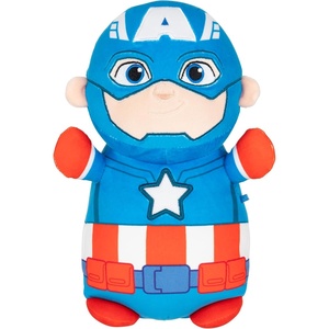 image:imageSquishmallows Original Marvel Spidey and His Amazing Friends 10Inch Hulk HugMees  MediumSized Ultrasoft Official Jazwares PlushCaptain America