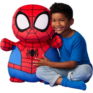 image:imageSquishmallows Original Marvel Spidey and His Amazing Friends 26in Spidey HugMees  Ultrasoft Official Jazwares Plush Jumbo