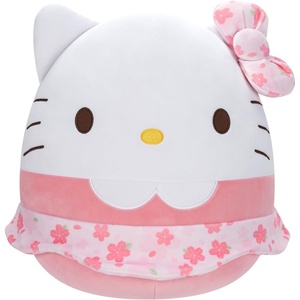 image:imageSquishmallows Original Sanrio 14Inch Hello Kitty Floral Dress and Bow Plush  MediumSized Ultrasoft Official Jazwares PlushFloral Dress Hello Kitty