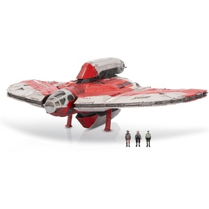 image:imageStar Wars Micro Galaxy Squadron Ahsoka Tanos T6 Jedi Shuttle  13Inch Vehicle with Rotating Wings and Three 1Inch Micro Figure Accessories