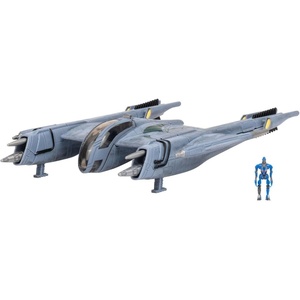 image:imageStar Wars Micro Galaxy Squadron Fiend Fighter  5Inch Vehicle with 1Inch Micro Figure AccessoryMagnaguard Starfighter