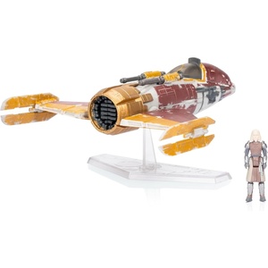 image:imageStar Wars Micro Galaxy Squadron Fiend Fighter  5Inch Vehicle with 1Inch Micro Figure AccessoryShin Hatis Fiend Fighter