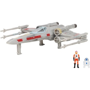 image:imageStar Wars Micro Galaxy Squadron Gold Leaders YWing  5Inch Starfighter Class Vehicle with 1Inch Jon Vander amp R2BHD Micro Figure AccessoriesLuke Skywalkers Xwing Armada Edition