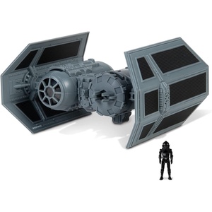 image:imageStar Wars Micro Galaxy Squadron TIE Bomber Armada Edition  5Inch Vehicle with Dual Cockpits Bomb Bay and 1Inch Micro Figure AccessoryTIE Bomber