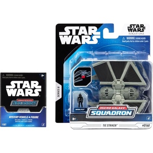 image:imageStar Wars Micro Galaxy Squadron TIE Whisper Mystery Bundle  5Inch Vehicle and 25Inch Vehicle with Micro Figure AccessoriesDroid TriFighter