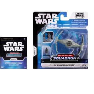 image:imageStar Wars Micro Galaxy Squadron TIE Whisper Mystery Bundle  5Inch Vehicle and 25Inch Vehicle with Micro Figure AccessoriesTIE Advanced Prototype