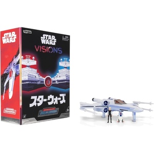 image:imageStar Wars Micro Galaxy Squadron Visions XWing  5Inch Vehicle with Two 1Inch Micro Figure Accessories