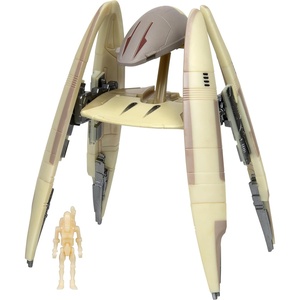 image:imageStar Wars Micro Galaxy Squadron Vulture Droid Mystery Bundle  3Inch Vehicle and 25Inch Vehicle with Micro Figure AccessoriesVulture Droid