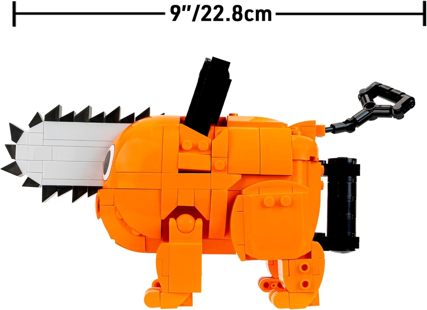 image:imageBLDR Chainsaw Man Pochita Building Set 75Inch Articulated Buildable Figure 0143
