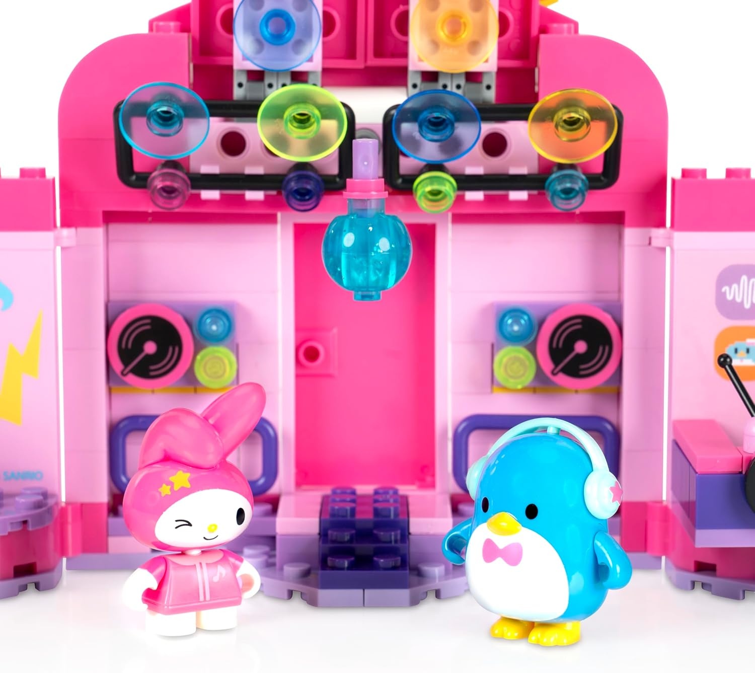 image:imageBLDR Hello Kitty and Friends My Melodys Music Shop Building Set Hello Kitty amp Tuxedosam Minifigures Gift for Kids and Sanrio Fans Ages 8 0130