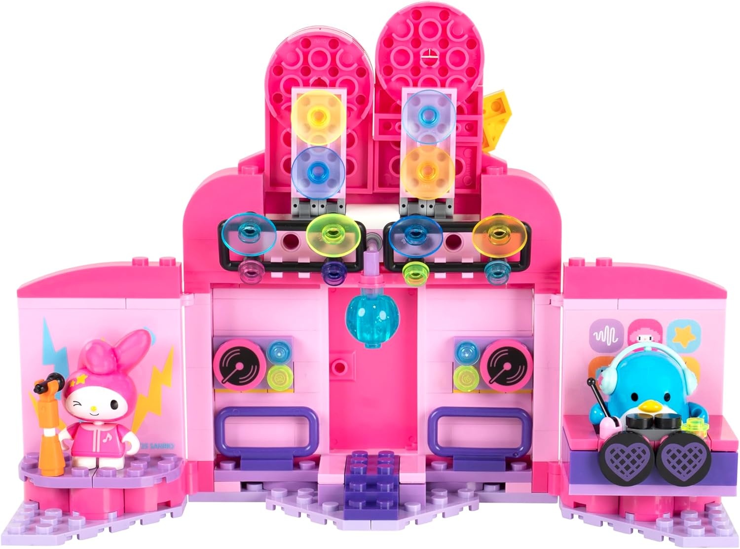 image:imageBLDR Hello Kitty and Friends My Melodys Music Shop Building Set Hello Kitty amp Tuxedosam Minifigures Gift for Kids and Sanrio Fans Ages 8 0130