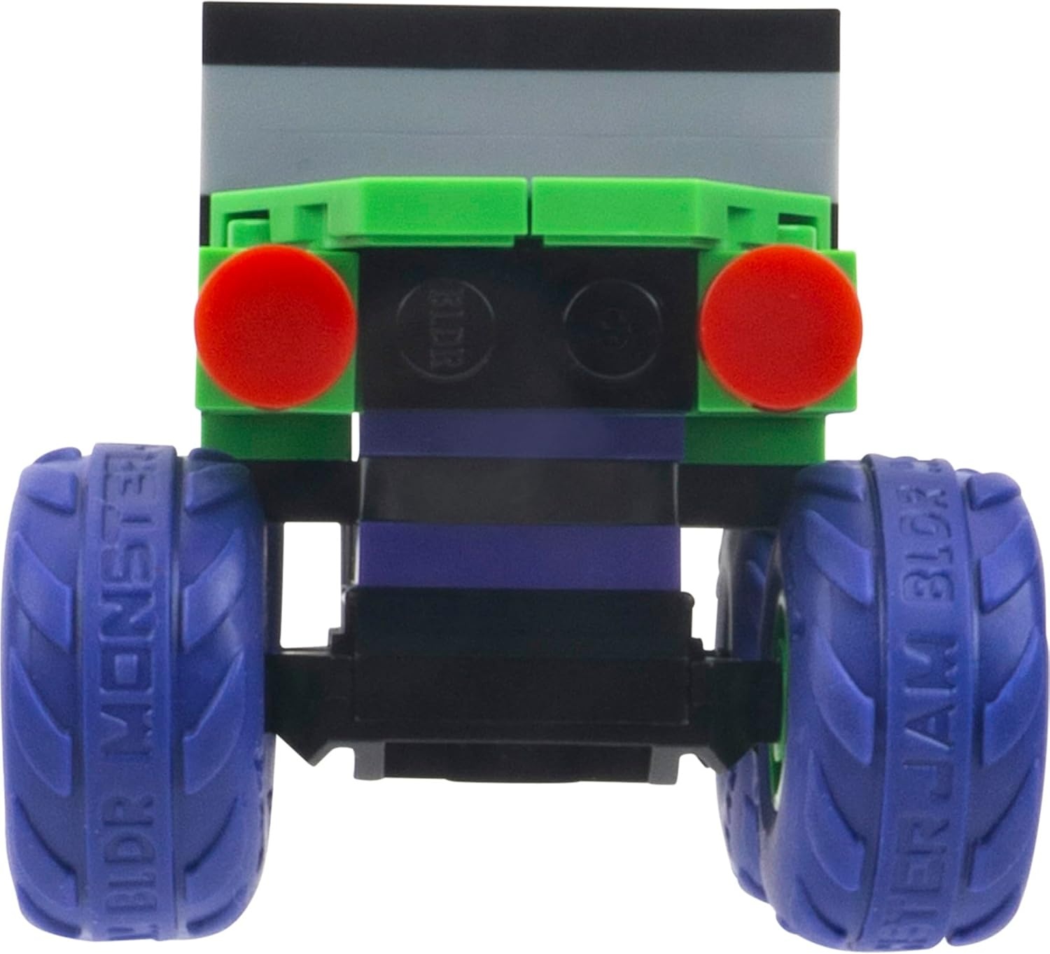 image:imageBLDR Monster Jam Mini Truck Building Set Multipack Includes 5 Trucks Grave Digger Megalodon El Toro Loco Monster Mutt amp Earth Shaker 208 Pieces Ages 5 0473