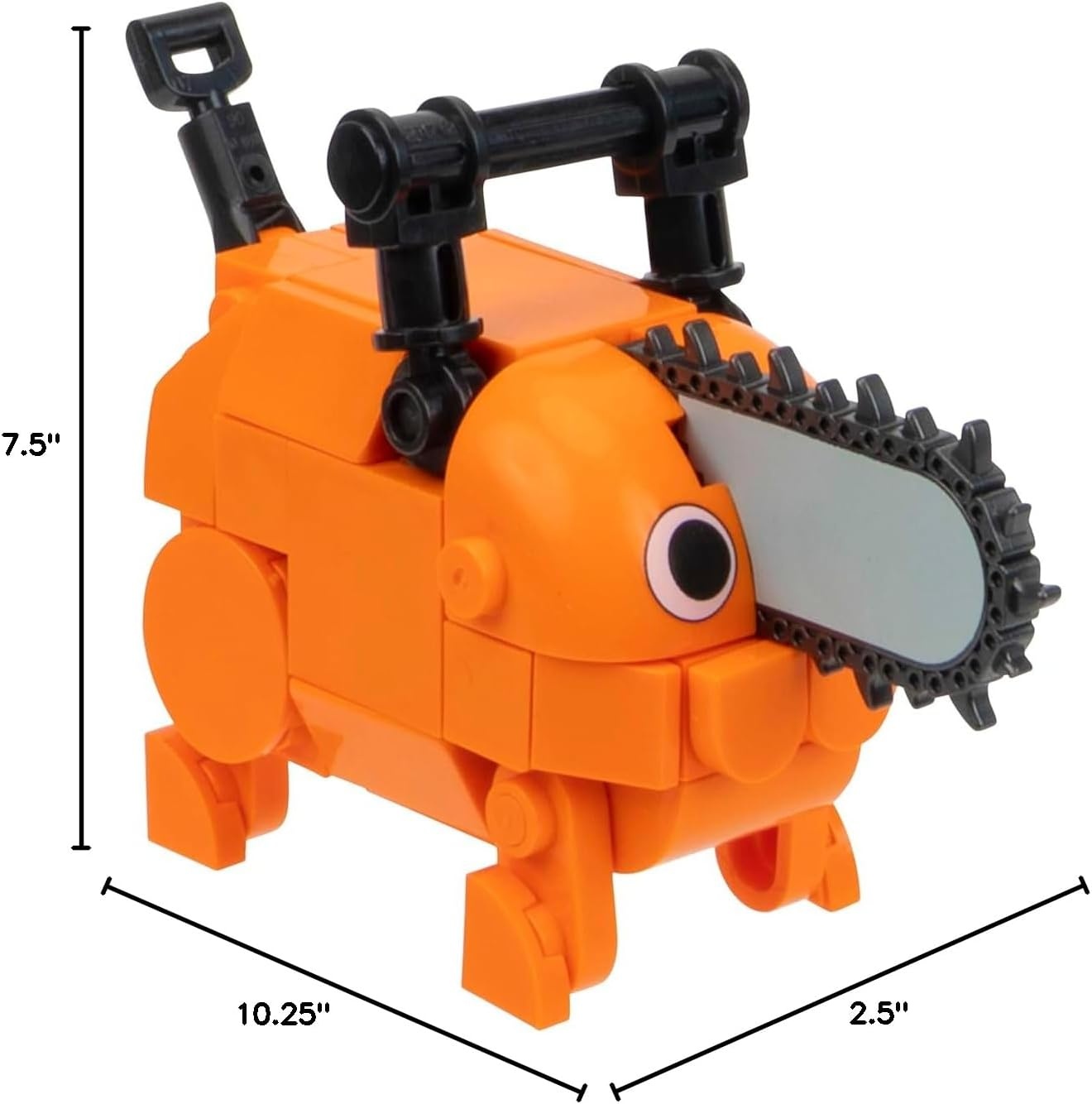image:imageBLDR Ryomen Sukuna Buildable Action Figure Construction Set 003812Inch Articulated Constructible Figure with 341 PiecesDenji and Pochita