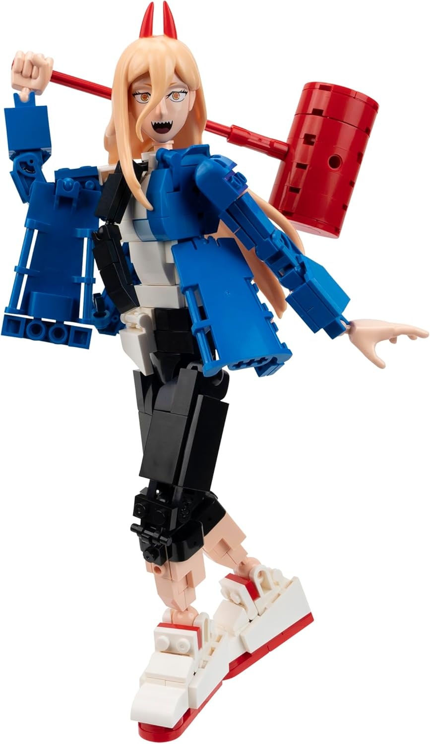 image:imageBLDR Ryomen Sukuna Buildable Action Figure Construction Set 003812Inch Articulated Constructible Figure with 341 PiecesPower
