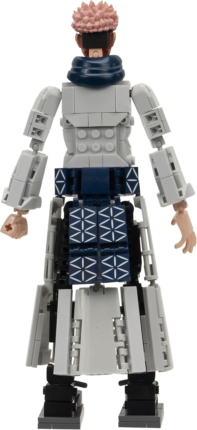 image:imageBLDR Ryomen Sukuna Buildable Action Figure Construction Set 003812Inch Articulated Constructible Figure with 341 PiecesRyomen Sukuna