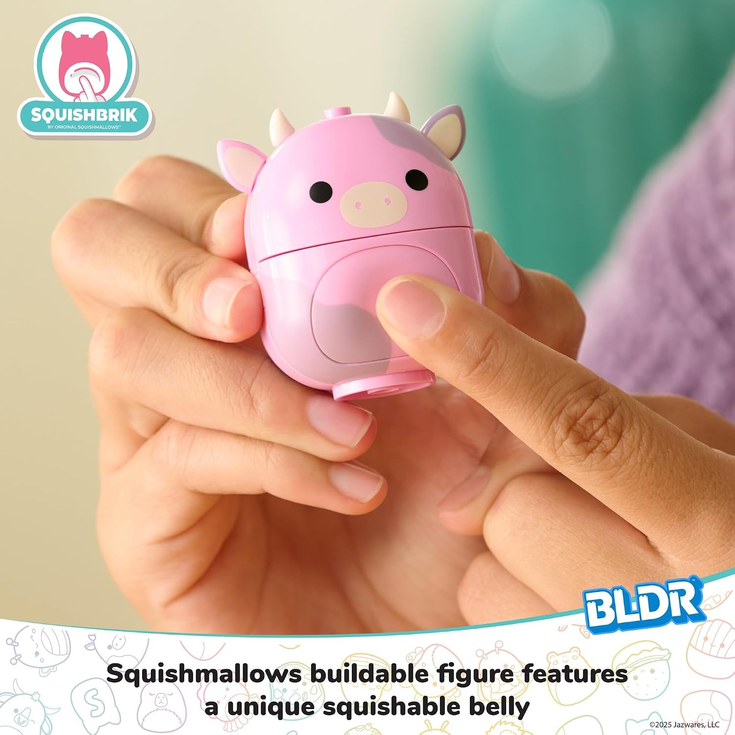 image:imageBLDR Squishmallows Reginald at the Movies Building Set Reginald the Corgi Buildable Figure Squishmallows Fans 8 0093Pattys Farmers Market