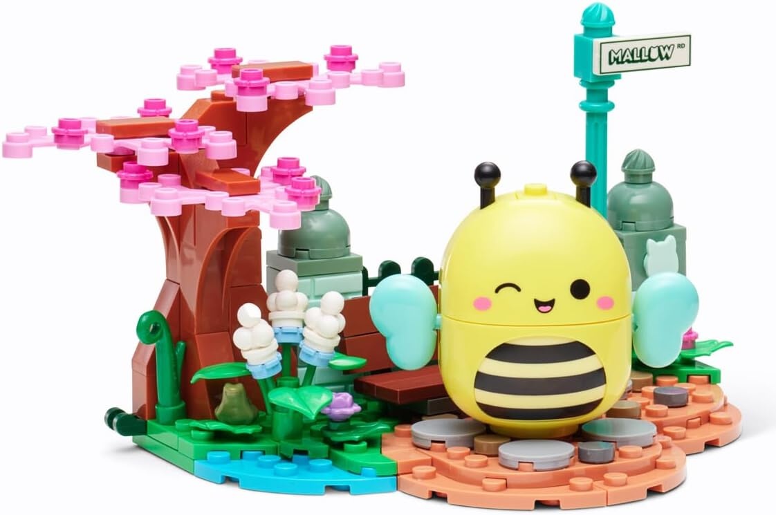 image:imageBLDR Squishmallows Sunnys Park Life Building Set Sunny The Bee Buildable Figure Squishmallows Fans 8 0043