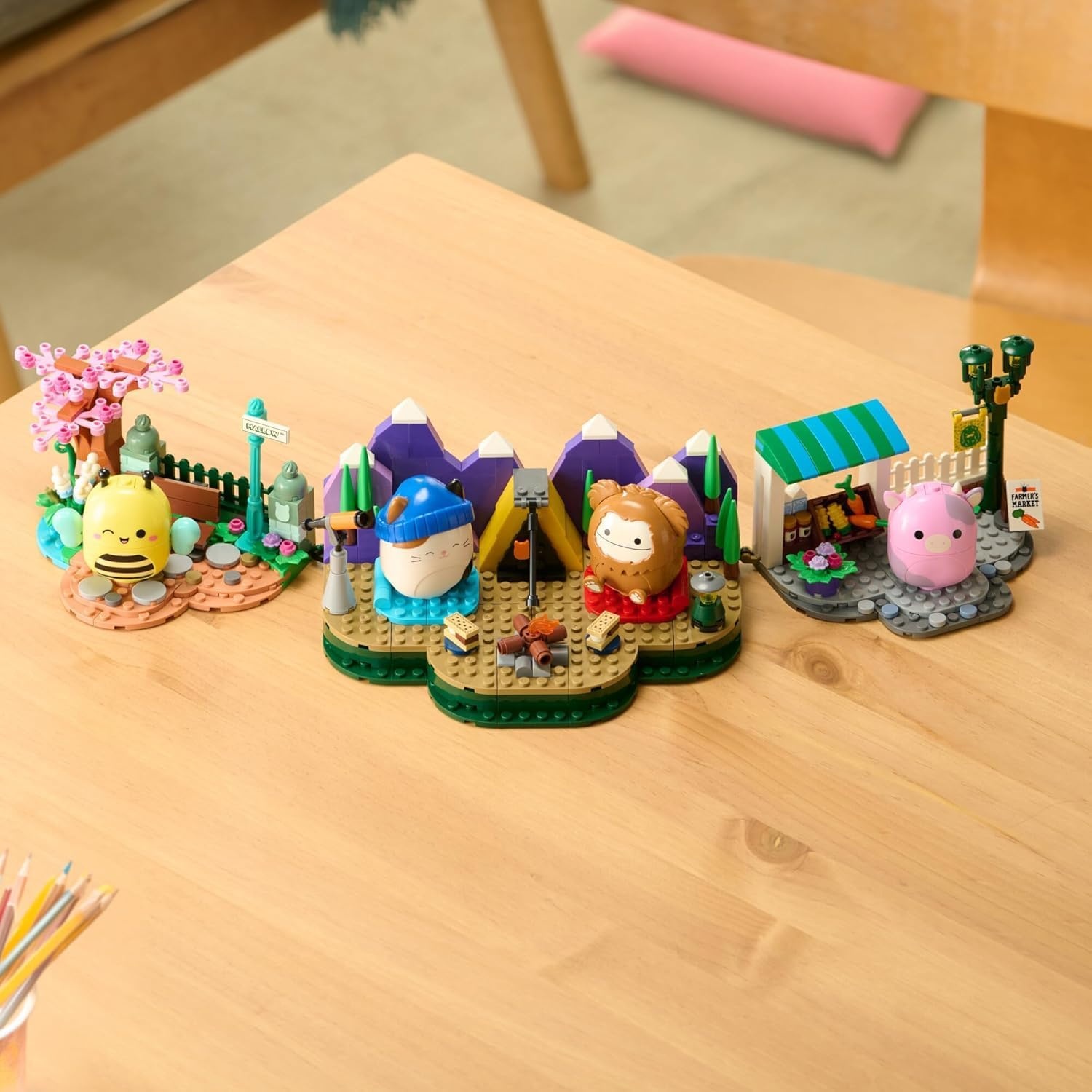 image:imageBLDR Squishmallows Sunnys Park Life Building Set Sunny The Bee Buildable Figure Squishmallows Fans 8 0043