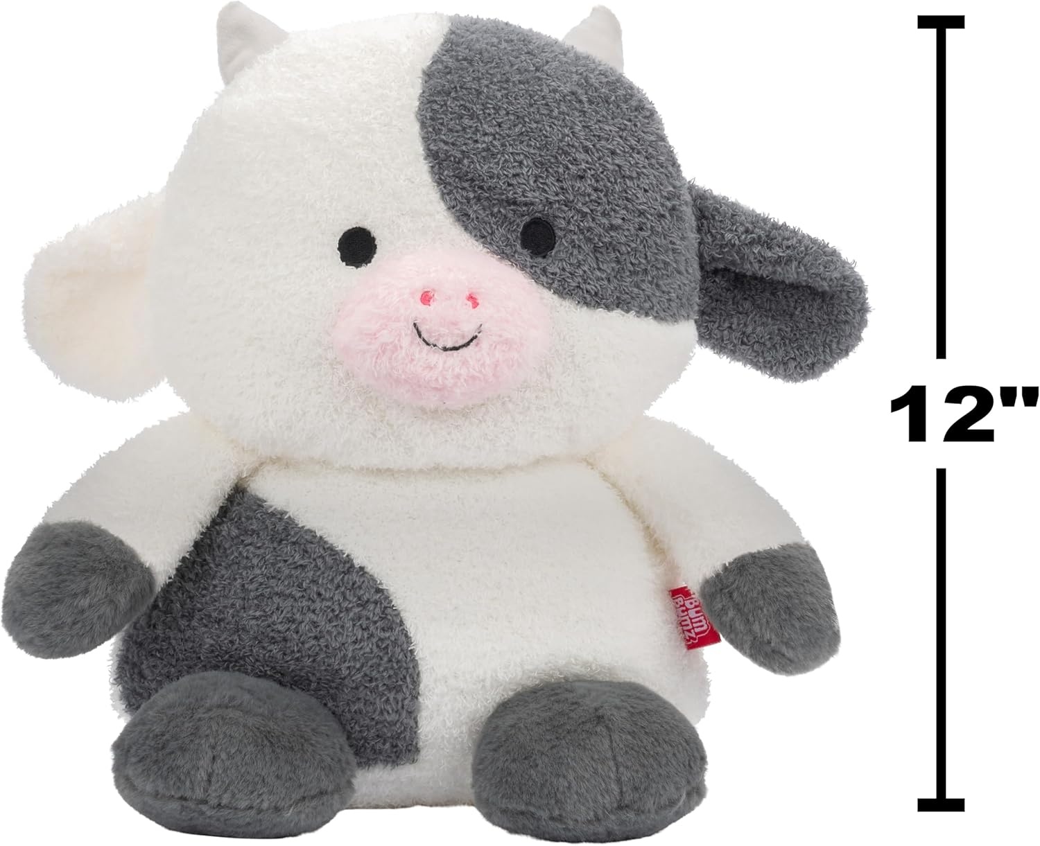 image:imageBumBumz 12inch Plush Cow Conrad Collectible Stuffed Toy Special Edition from The Makers of Original Squishmallows