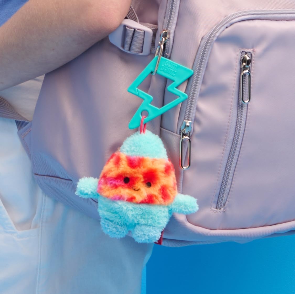 image:imageBumBumz 35inch RetroBumz Plush Keychain Assortment Yin Yang Josh Peace Symbol MEGS Flower Jess Alien Matt and Lava Lamp Sara from The Makers of Original Squishmallows