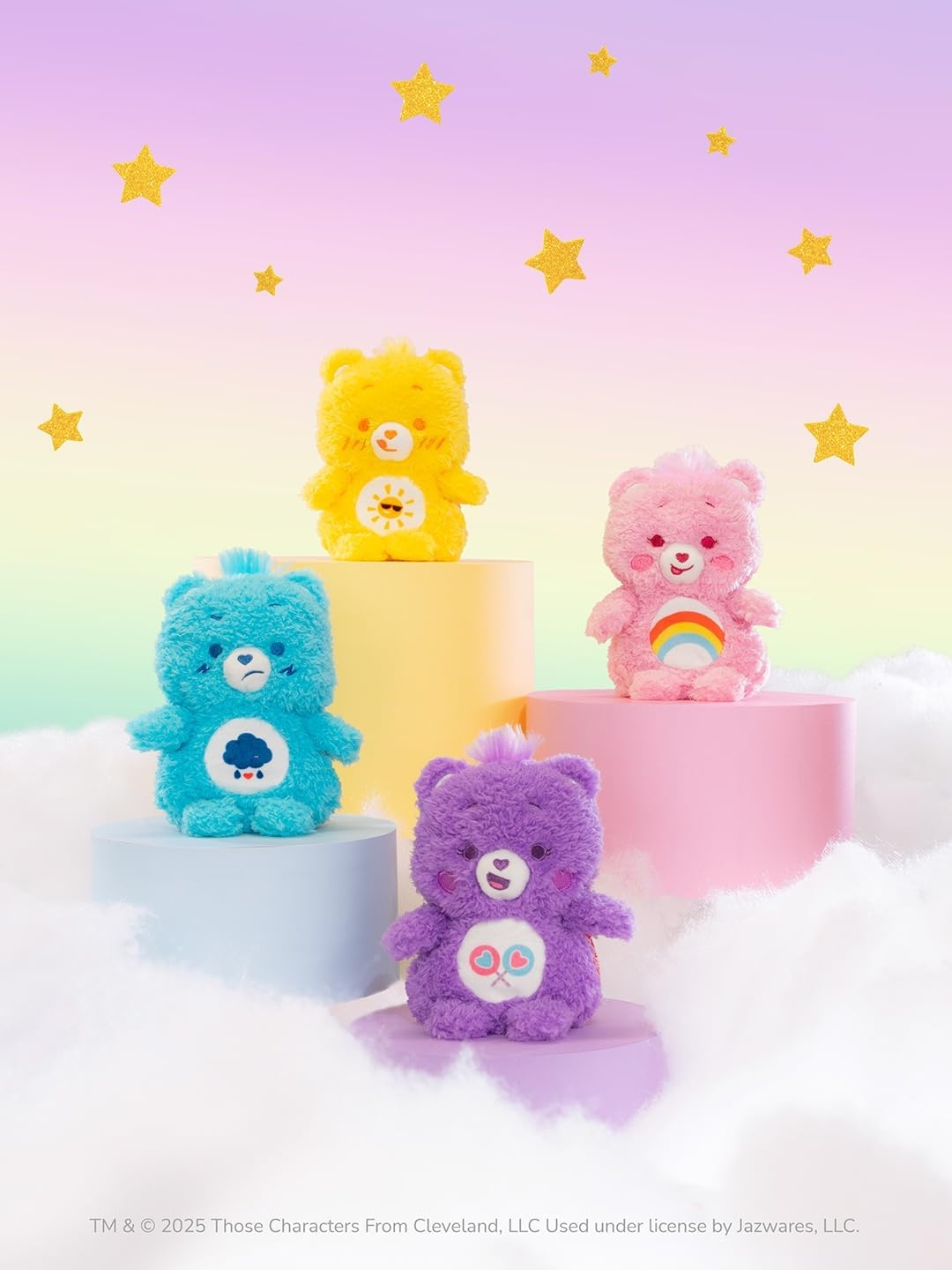 image:imageBumBumz 45inch Care Bears 4Pack Cheer Bear Funshine Bear Share Bear Grumpy Bear from The Makers of Original Squishmallows Ages 3