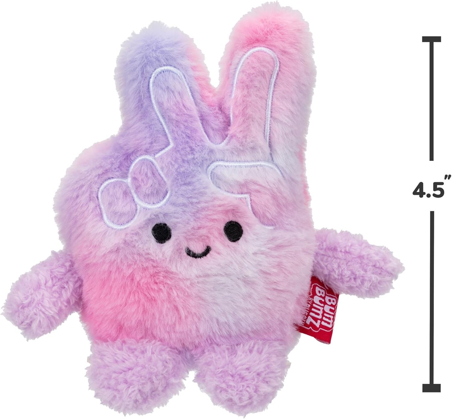 image:imageBumBumz 45inch GroovyBumz Plush 5Pack Disco Ball Demi Groovy Flower Faye Van Vance Guitar Giovanni and Peace Sign Fingers Petra Collectible Stuffed ToysGroovybumz