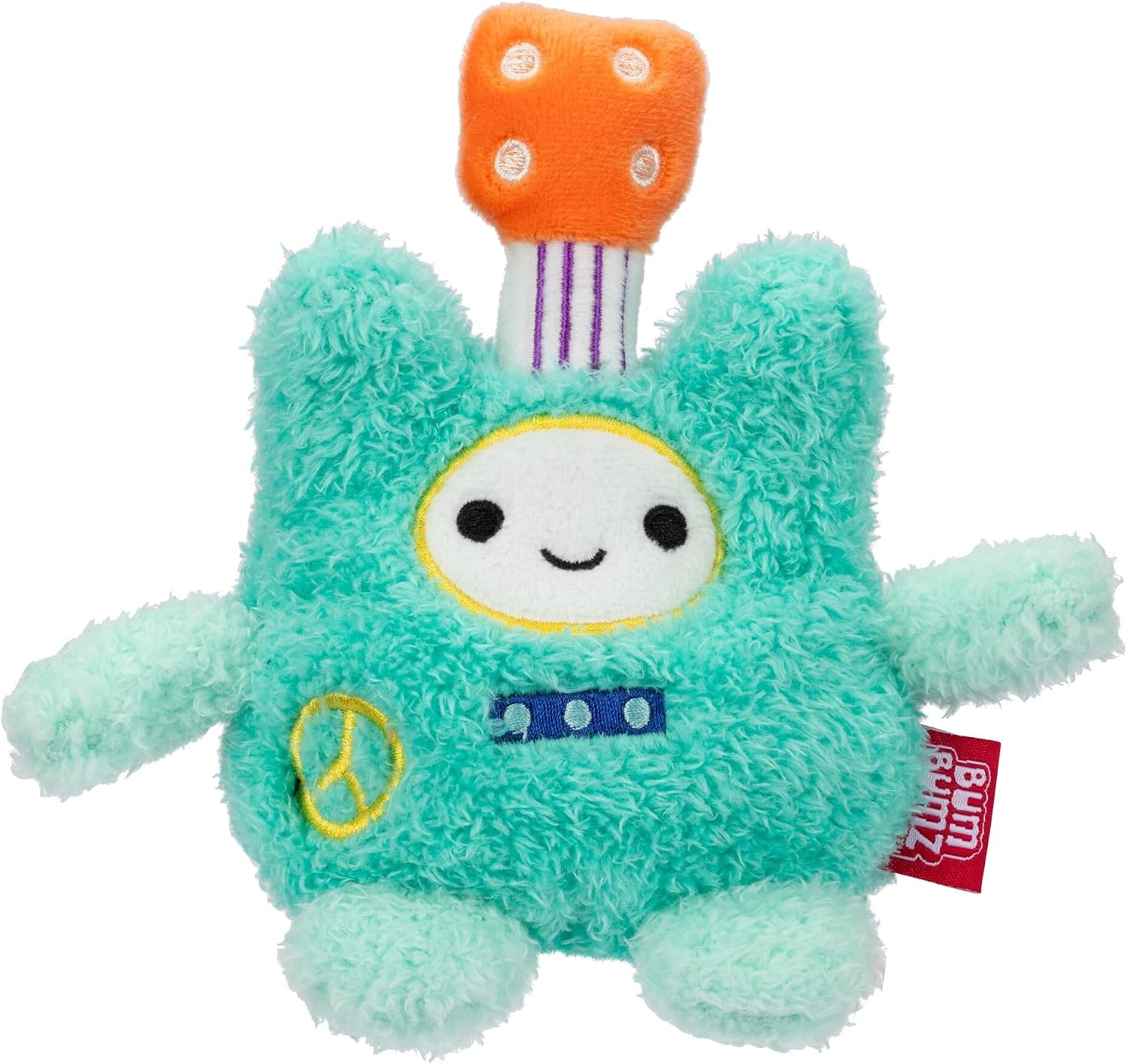image:imageBumBumz 45inch GroovyBumz Plush 5Pack Disco Ball Demi Groovy Flower Faye Van Vance Guitar Giovanni and Peace Sign Fingers Petra Collectible Stuffed ToysGroovybumz