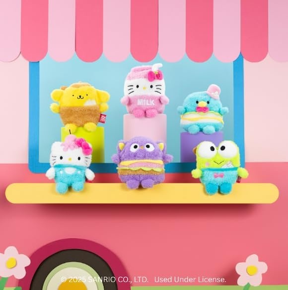 image:imageBumBumz 45inch Hello Kitty and Friends FoodTruckBumz Plush 4Pack Collectible Amazon Exclusive Toys from The Makers of Original SquishmallowsFoodtruckbumz
