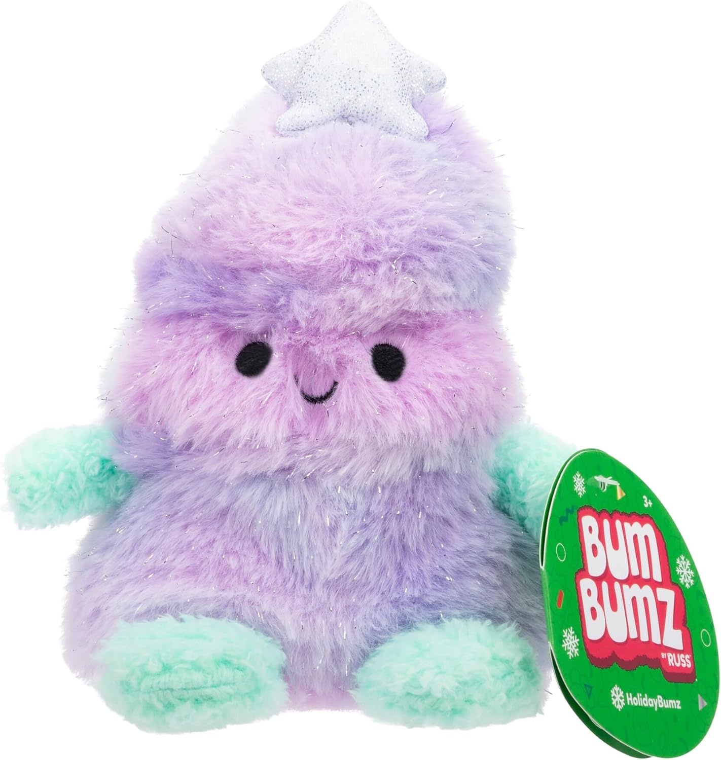 image:imageBumBumz 45inch Holiday 8 Pack Santas Milk Maxine Festive Tree Tatiana Daisy Flower Danielle Van Vance Yeti Yano Palm Tree Pedro Axolotl Aimee and Mushroom Stan