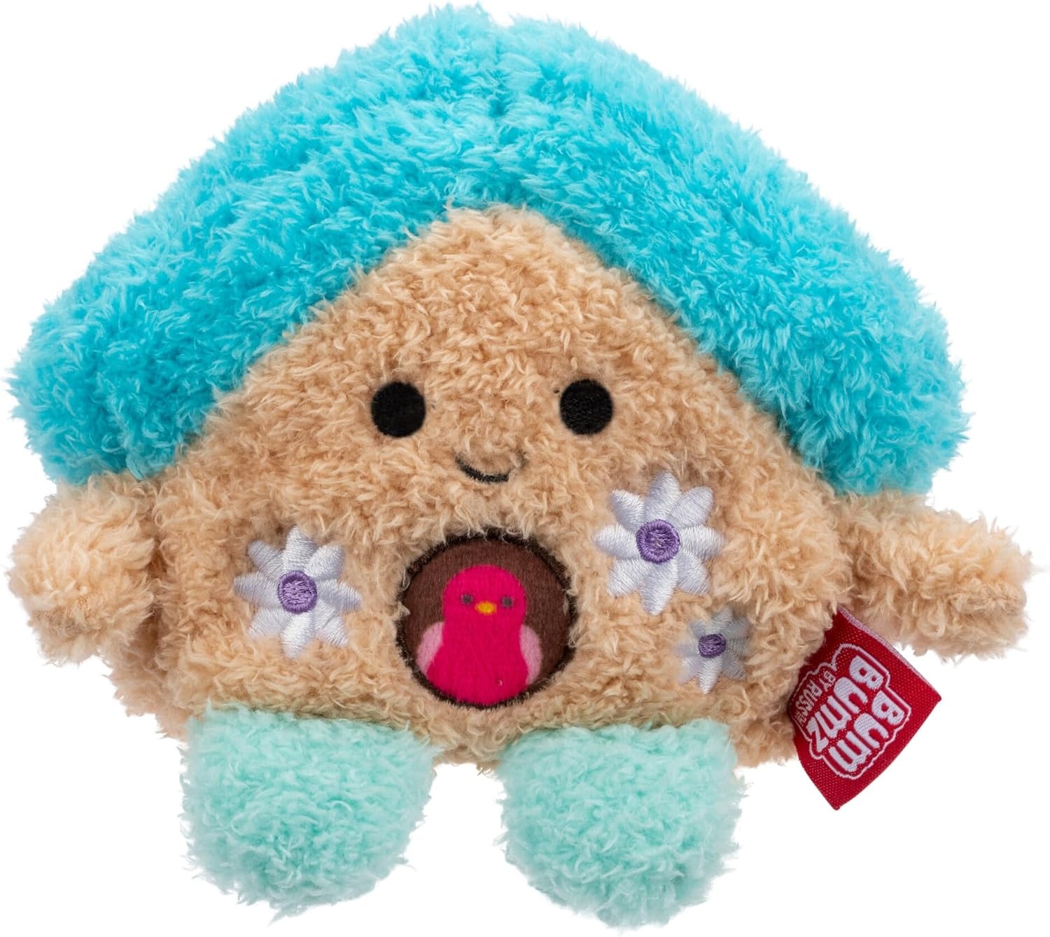image:imageBumBumz 45inch RootBumz Plush 5Pack Stan Mushroom Ronnie Radish Bobby Broccoli Colby Corn and Erinn Eggplant Collectible Stuffed Toys from The Makers of Original SquishmallowsSpringbumz
