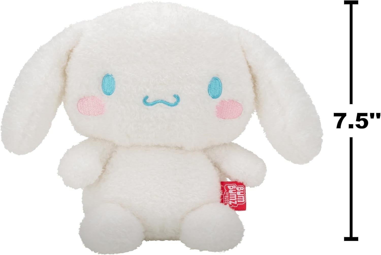 image:imageBumBumz 75inch Hello Kitty and Friends Bumz Classic My Melody Plush Collectible Sanrio Toy from the Makers of Original Squishmallows Ages 3Cinnamoroll