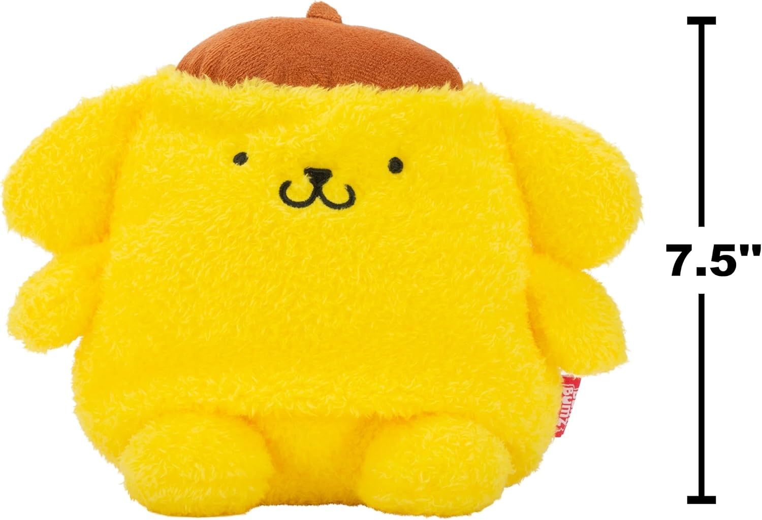 image:imageBumBumz 75inch Hello Kitty and Friends Bumz Classic My Melody Plush Collectible Sanrio Toy from the Makers of Original Squishmallows Ages 3Pompompurin