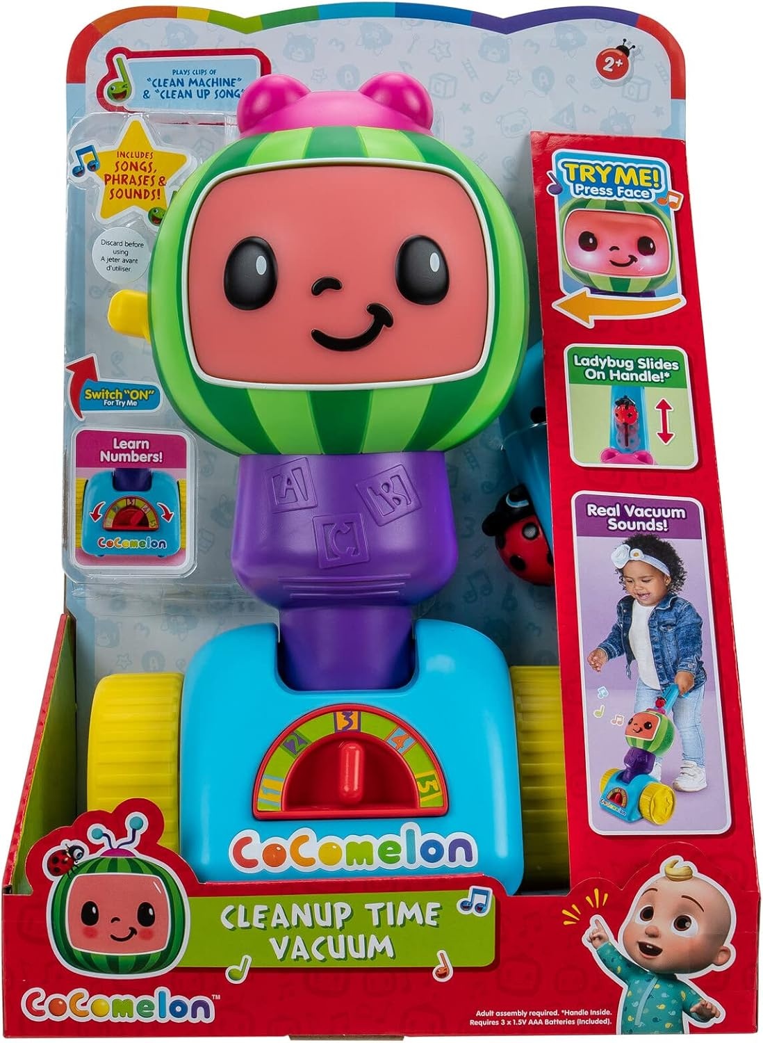 image:imageCoComelon Cleanup Time Vacuum Cleaning Sounds The Clean Up Song and Clean Machine Song from The Show Toys for Kids and Preschoolers