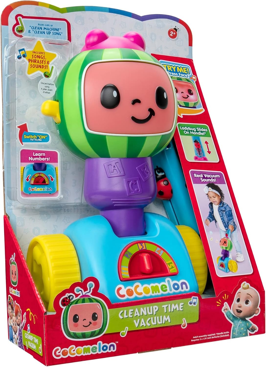 image:imageCoComelon Cleanup Time Vacuum Cleaning Sounds The Clean Up Song and Clean Machine Song from The Show Toys for Kids and Preschoolers