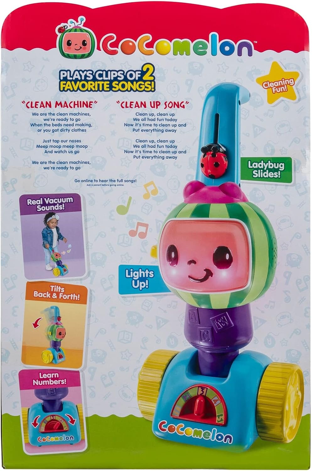 image:imageCoComelon Cleanup Time Vacuum Cleaning Sounds The Clean Up Song and Clean Machine Song from The Show Toys for Kids and Preschoolers