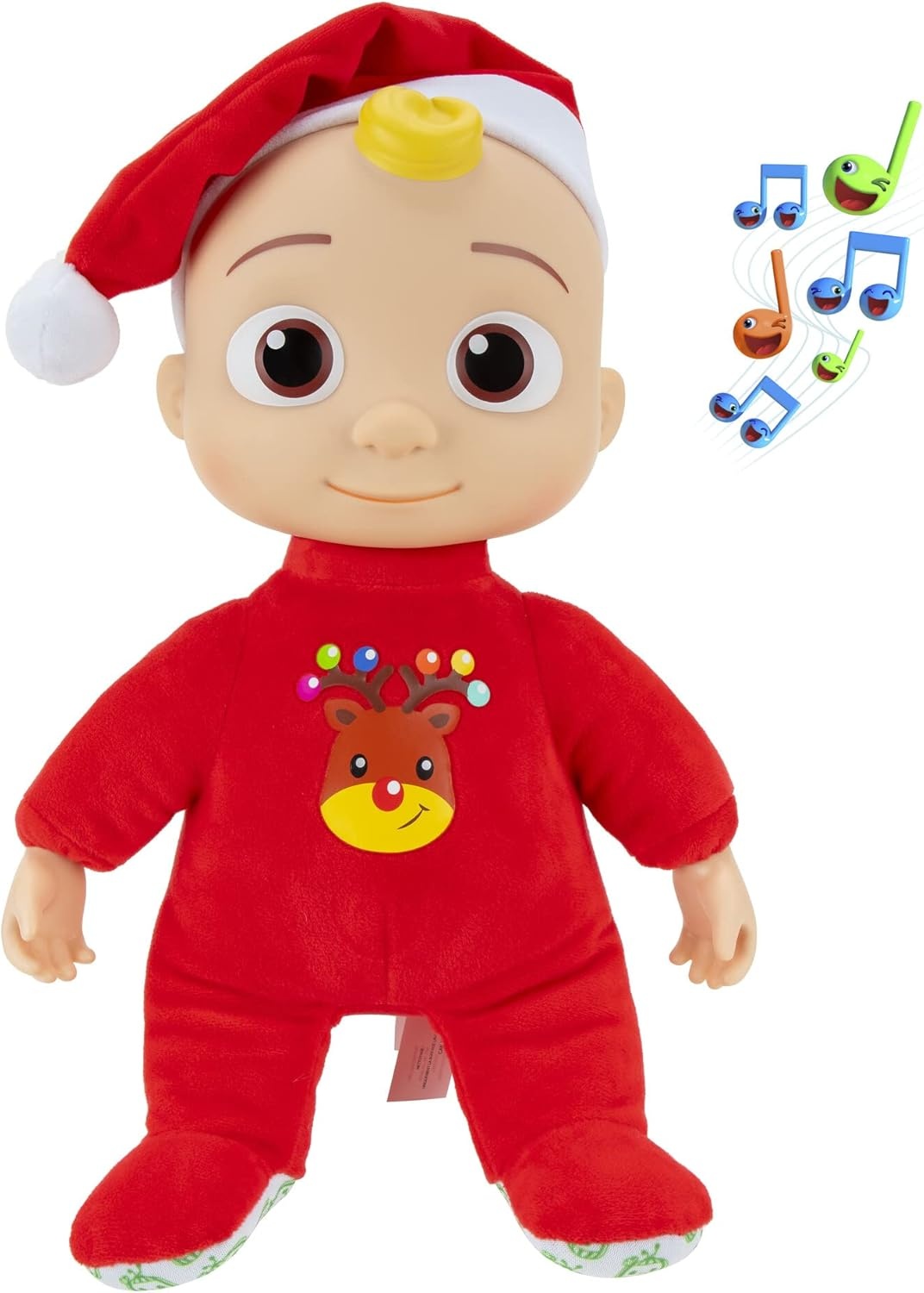 image:imageCoComelon Musical Deck The Halls JJ Includes JJ Roto Doll with Santa Hat Festive Doll with Activated Sounds Toys for PreschoolersFestive