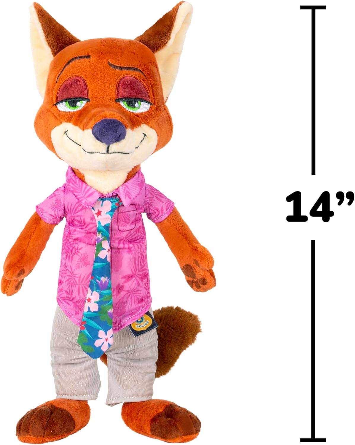 image:imageDisneys Zootopia 2 14 Feature Plush Nick Wilde 10 Sounds and Phrases Plush Toys for Kids and Preschoolers Suitable for Ages 3Nick Wilde