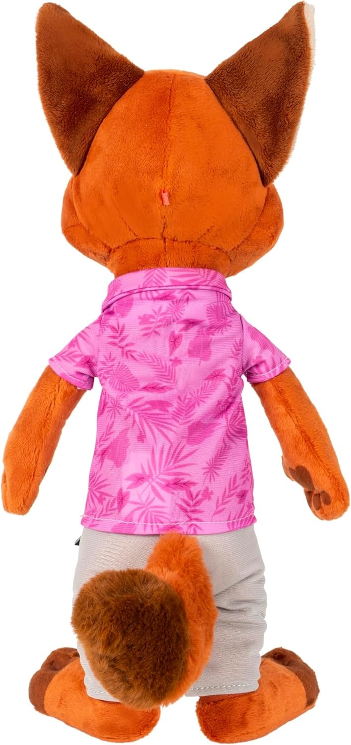 image:imageDisneys Zootopia 2 14 Feature Plush Nick Wilde 10 Sounds and Phrases Plush Toys for Kids and Preschoolers Suitable for Ages 3Nick Wilde